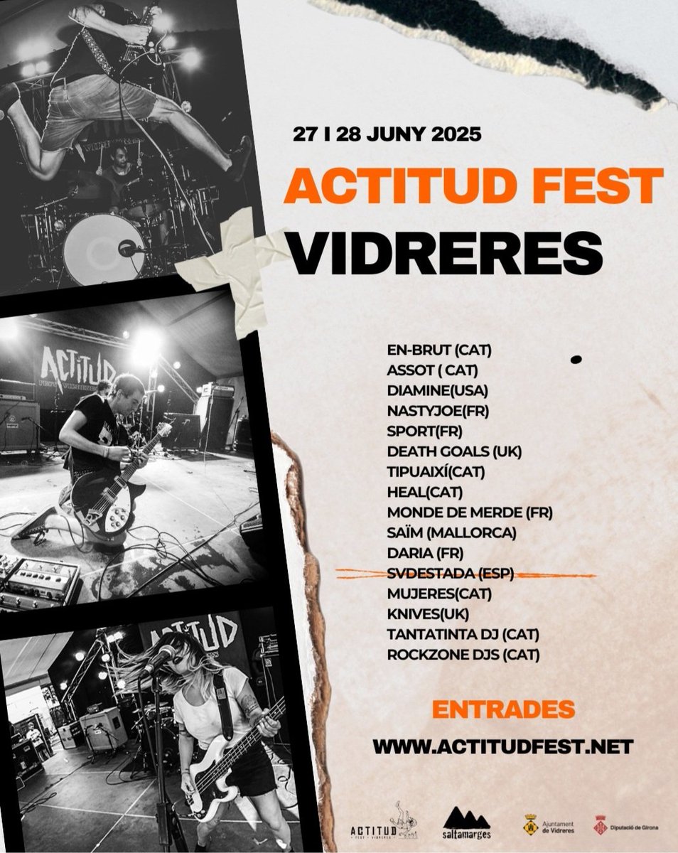 Carles P (@pdpelat) on Twitter photo Aquest cap de setmana a Vidreres fan un Festival com deu mana.
Molt recomanable i popular .
<a href="/Actitud_Fest/">Actitud Fest</a> Aquest cap de setmana a Vidreres fan un Festival com deu mana.
Molt recomanable i popular .
<a href="/Actitud_Fest/">Actitud Fest</a>