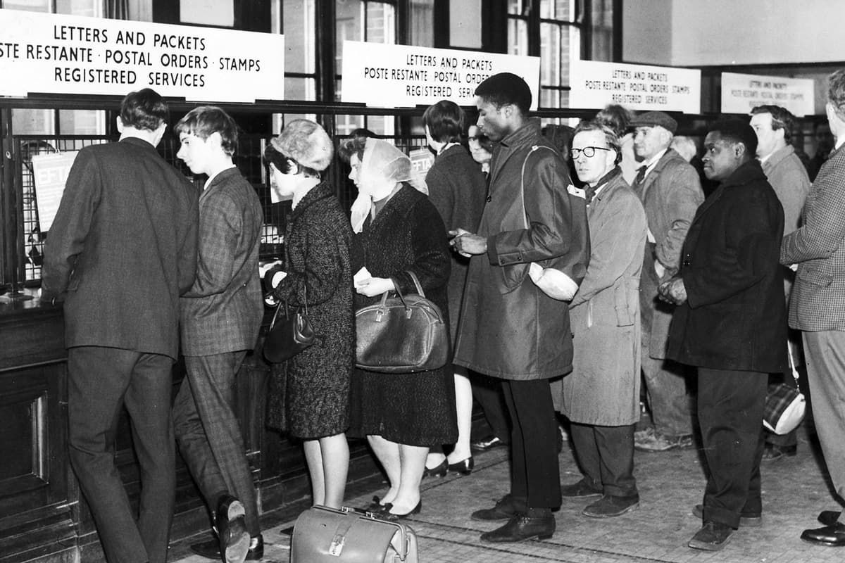 Really missing going to our old post office but in other news we've spent 12K so far this year in postage and we still can't get a collection.