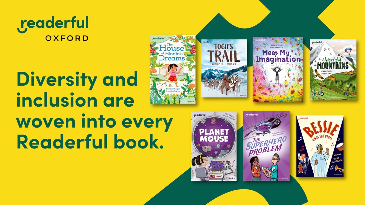 OUPPrimary's tweet image. Diverse, inclusive books ignite a love for reading. 📚✨ 

#Readerful offers authentic, age-appropriate stories that reflect every child’s world. Empower young readers with books that truly resonate this #SchoolDiversityWeek!

👉 ow.ly/C0bV50Wexxf