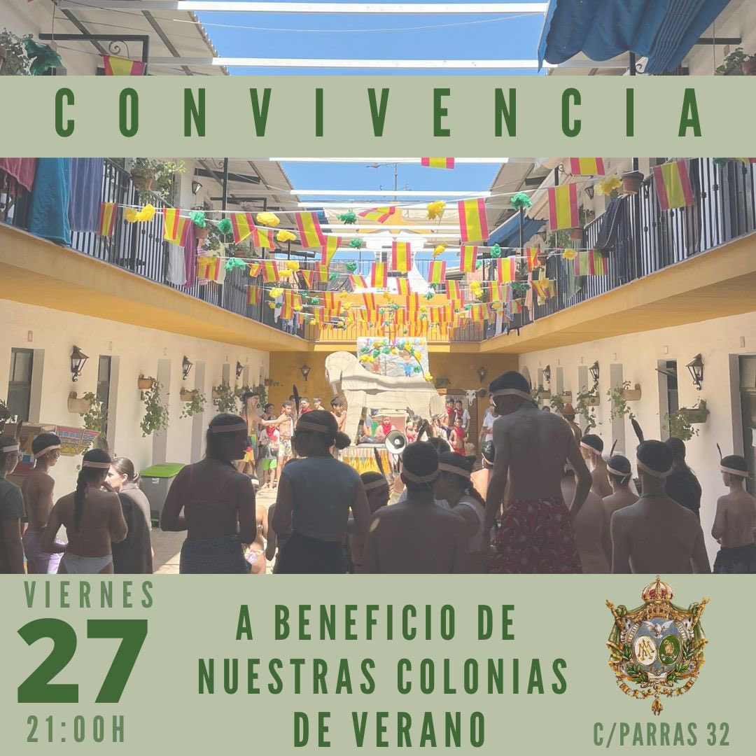 ¡Nos vemos el viernes 
en Parras 32!
Nuestra 30 Colonias 💚

<a href="/HRocio_Macarena/">Hermandad del Rocío de la Macarena</a>