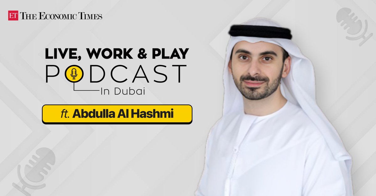 From ports to power moves! Abdulla Al Hashmi from DP World JAFZA breaks down Dubai's billion-dollar blueprint on the Live, Work &amp; Play in Dubai podcast series for EconomicTimes. Smart zones, vertical warehouses, Bharat Mart—Indian companies are scaling faster than ever! 

Listen