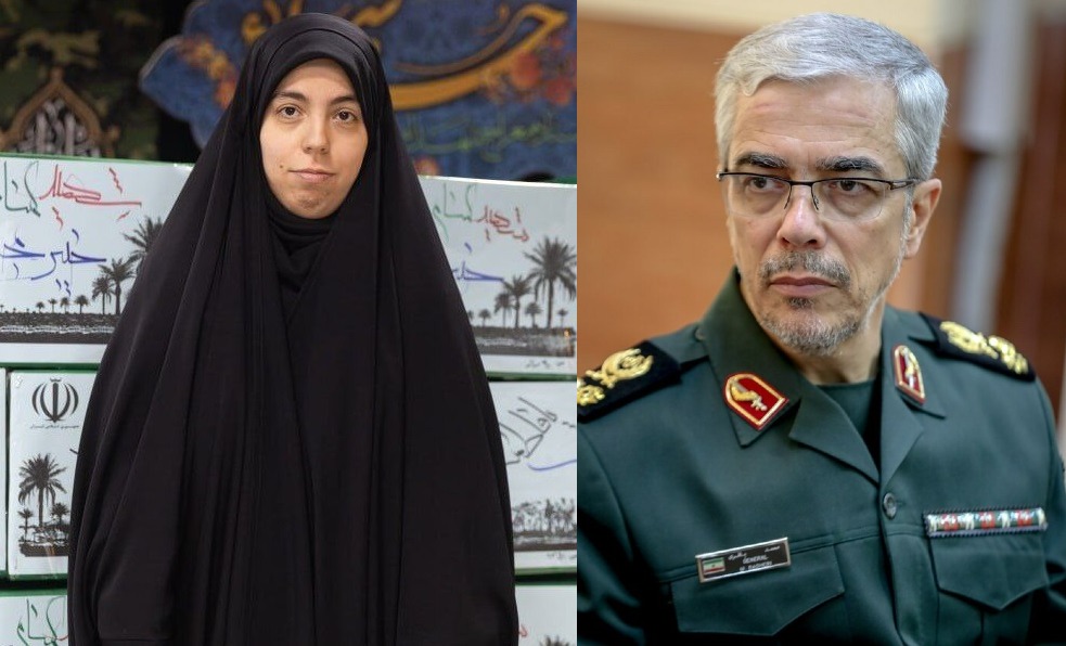 #مهم

این چنین است خداوند #عزت می‌بخشد 

آیا میدانید در زمانی که برخی آقازاده دنبال گرفتن پُست، رانت و در زدوبندهای مالی و... بودند، دختر #شهید_سپهبد_باقری علی رغم اینکه پدرش رئیس ستاد مشترک نیروهای مسلح بود فقط یک #خبرنگار_معمولی بود و حتی با #مترو رفت و آمد میکرد؟

#برای_ایران