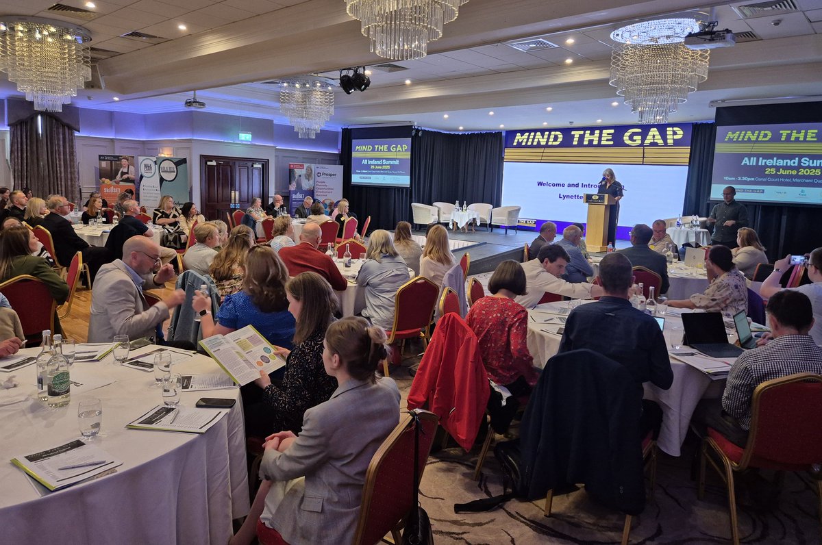 In Newry today from our WorkAbility Leitrim perspective at #MindTheGap summit. <a href="/pobal/">Pobal</a> <a href="/dfatirl/">Irish Foreign Ministry</a> <a href="/EU_Social/">EU Social 🇪🇺</a> <a href="/niuse_tweets/">Northern Ireland Union of Supported Employment</a> <a href="/LynetteFay/">Lynette Fay</a> <a href="/WALK_IRL/">WALK</a> <a href="/daracalleary/">Dara Calleary</a> Supporting people through inclusive pathways to work. Collaborating across the border. #SharedIreland