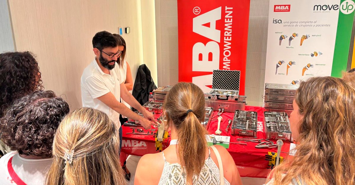 El pasado 17 de junio participamos en el IV Curso Básico SATO “Artroplastia de hombro”, celebrado en Sevilla, con un taller con nuestro sistema de Artroplastia de hombro ISA de Move Up.

Muchas gracias a la organización y, especialmente al coordinador, el Dr. Luis Javier Roca