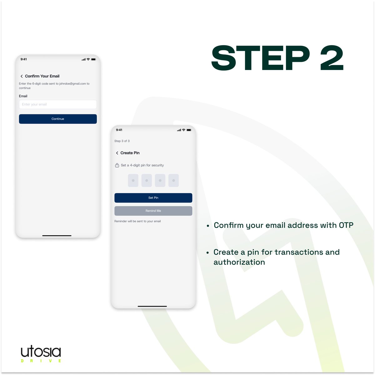 utosiaenergy's tweet photo. Simple steps on how to create a Utosia drive account on the app. COMING SOON…

#EVLife #EVDiagnostics #EVInspection #DriveElectric #FutureIsElectric #SmartDiagnostics #TRACTDiagnostics #EVTech #ElectricVehicles #KnowYourEV https://t.co/4bmWNoHoH7