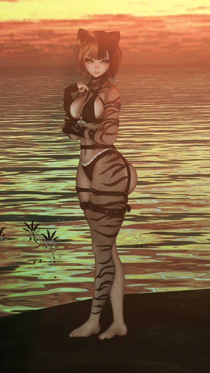 Instead of standing there, staring, why don't you join me for a swim?