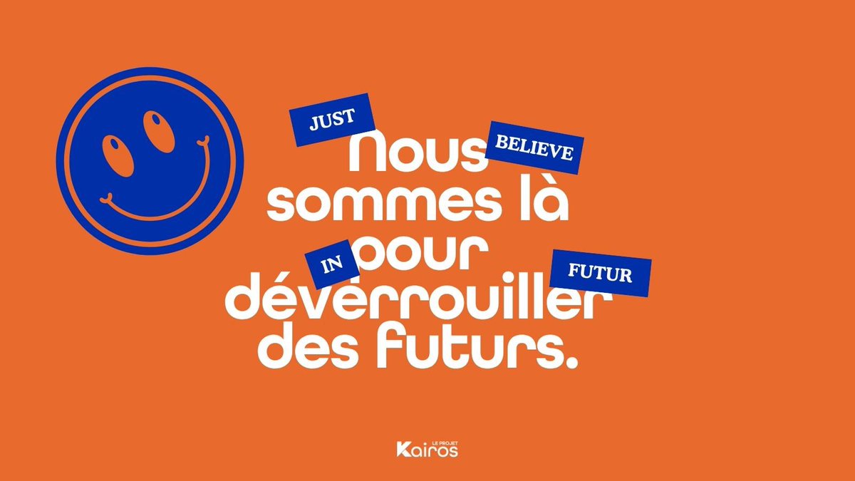 Le Projet Kairos (@leprojetkairos) on Twitter photo Nous sommes là pour déverrouiller des futurs ✊🏻😀
#futur #ia Nous sommes là pour déverrouiller des futurs ✊🏻😀
#futur #ia