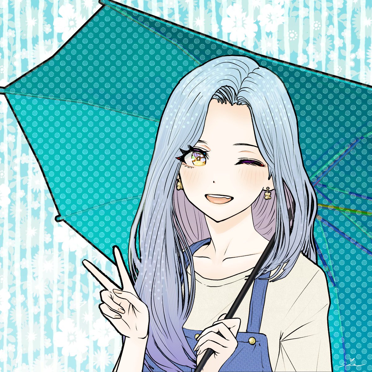 a2c0209's tweet photo. あめおんなさん☔️✨

 #イラスト  #illustration  #マンガ  #イラスト好きな人と繋がりたい  #一次創作 https://t.co/hOuwJr2vC7