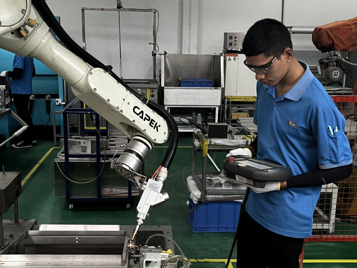 CTTMachine's tweet photo. Behind the scenes at our Thailand facility! Real Work. Real Expertise.

💫We serve global clients with fast lead times and high-quality output.
💌Inquire now via WhatsApp: 133 1896 6480

#CNCMachining #SheetMetalFabrication #DieCasting #MetalProcessing #ManufacturingSolutions https://t.co/YRqh4h2iHO