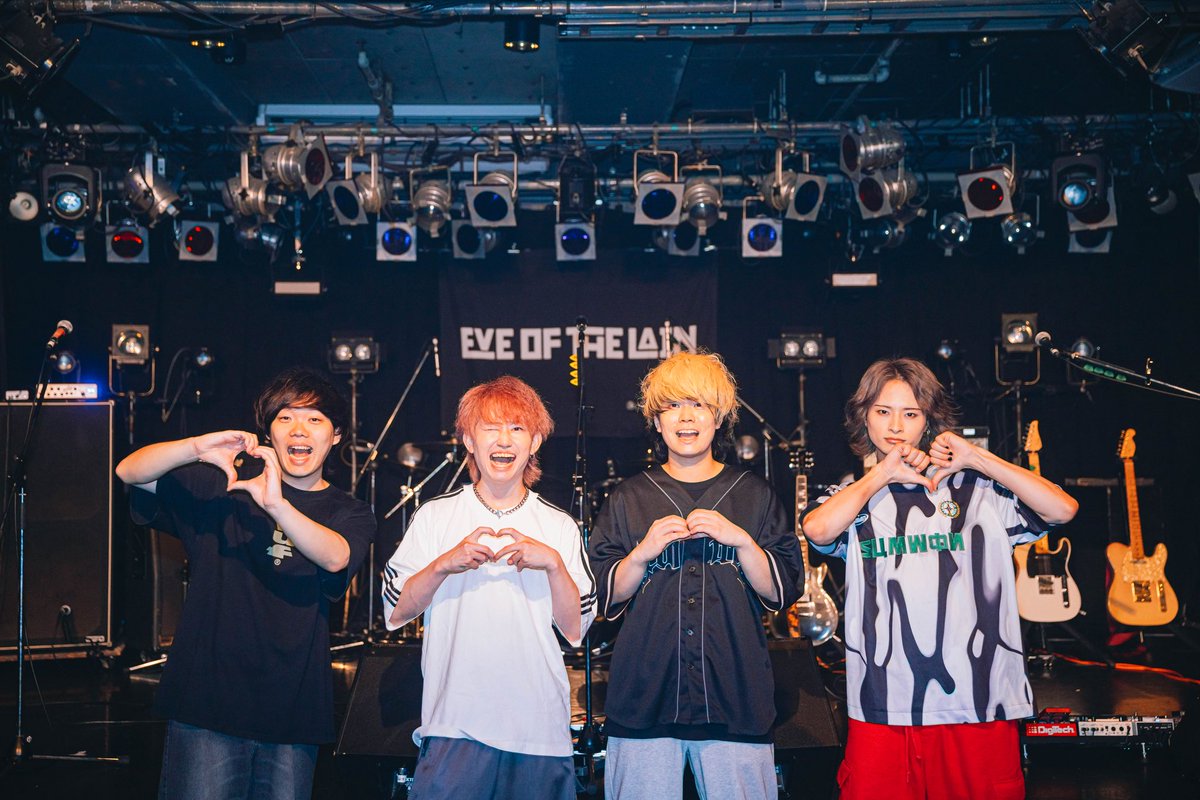 EVE OF THE LAIN 東名ONE MAN LIVE
「 ラブアンドピースサイン 」 -東京編-
渋谷Spotify O-Crest

オープンしました！

ご来場お待ちしております💌