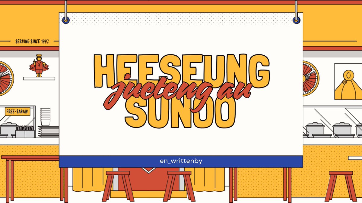 — a #heesun mini au

kung saan mahilig tumaya si sollie sa jueteng, umaasa na baka manalo siya. at nandiyan si miggy, ang paboritong kubrador ng brgy. kalinisan. ano na lang kaya ang mangyayari kung ang numero na tinayaan ni sollie ay tumama, pero hindi raw nailista ni miggy?
