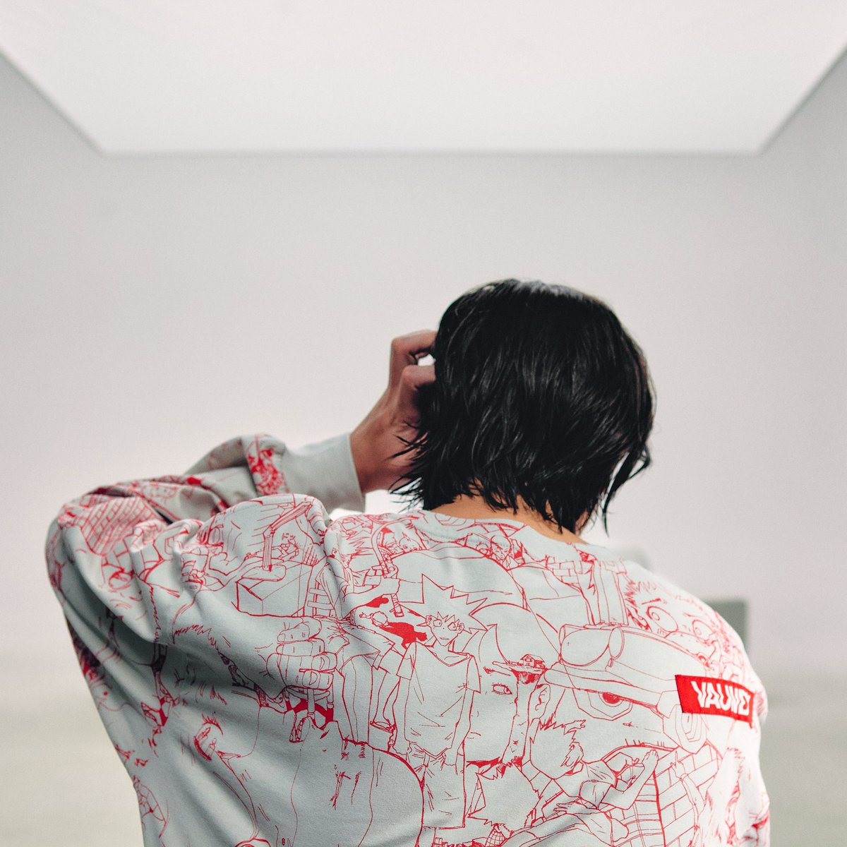 Graffiti Long Sleeve T-Shirt ┈┈┈┈┈┈┈┈┈┈┈┈┈ -Color 