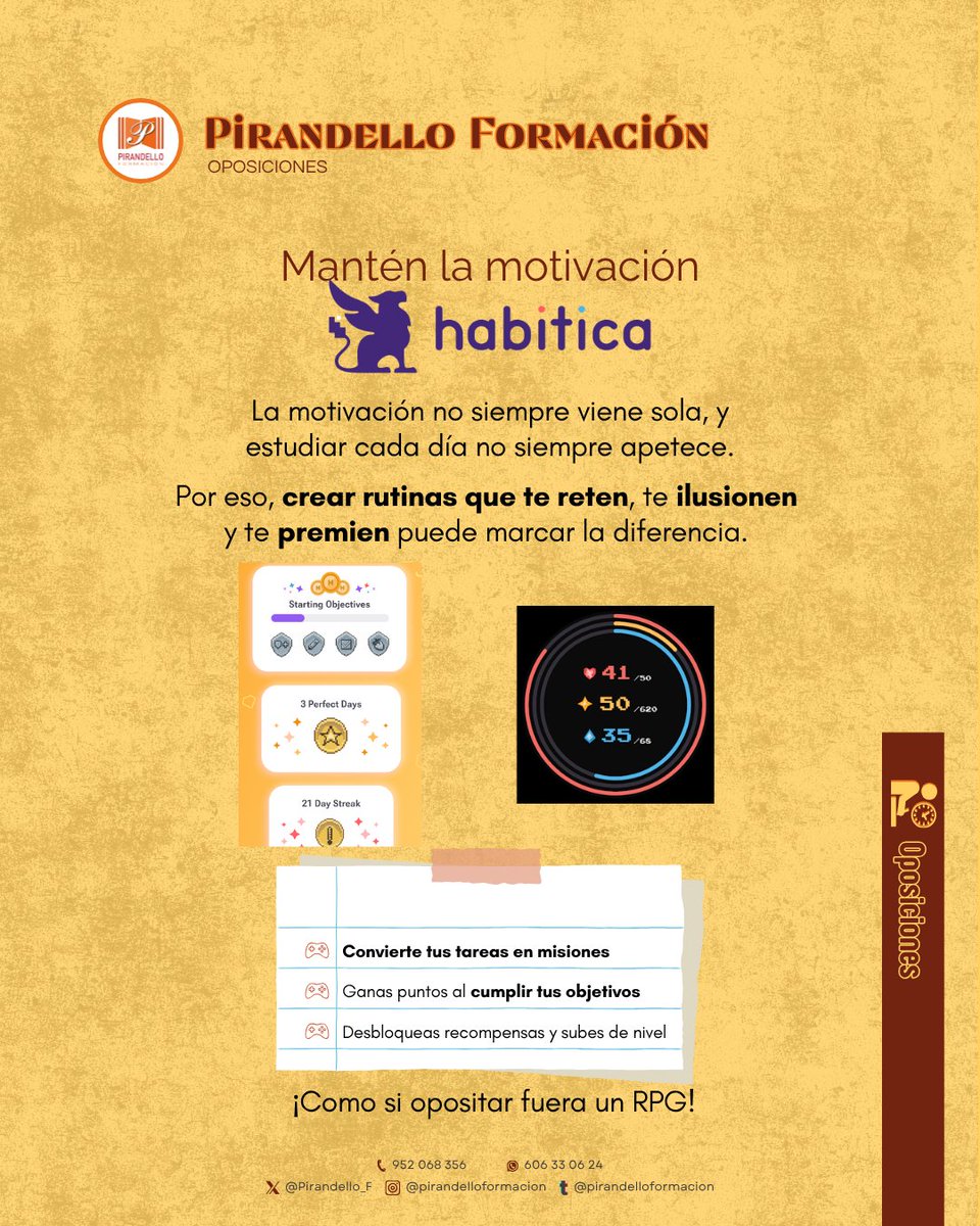 Pirandello Formación Oposiciones tweet media
