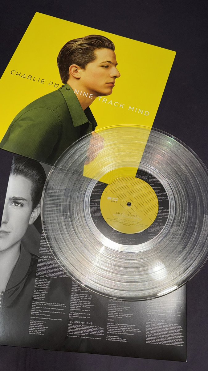 lostbunso's tweet photo. I love it being a clear vinyl 💙

@charlieputh https://t.co/TGLWVFOzok
