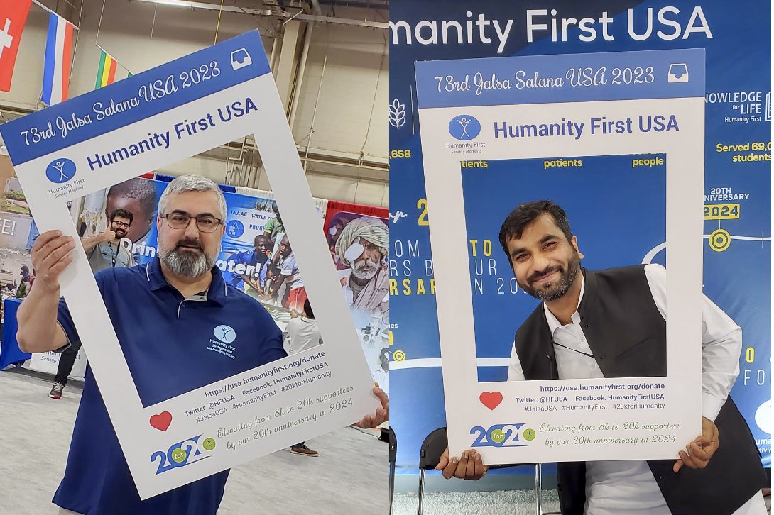 Looking forward to welcoming donors and supporters to events coming up in the #USA where you can visit the <a href="/HFUSA/">Humanity First USA</a> exhibitions