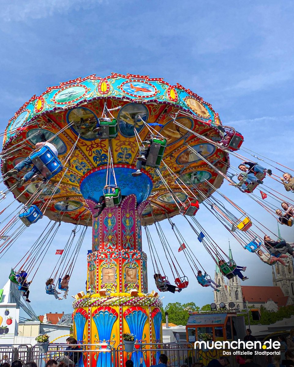 muenchen's tweet photo. 🥳 2026 findet das #Frühlingsfest auf der #Theresienwiese zum 60. Mal statt und wird einmalig von zwei auf drei Wochen verlängert. 🎡🥨
Von wann bis wann das Frühlingsfest 2026 steigt➡️ https://t.co/GwuzoT4vf6
#münchen https://t.co/4XZkEUwXaj
