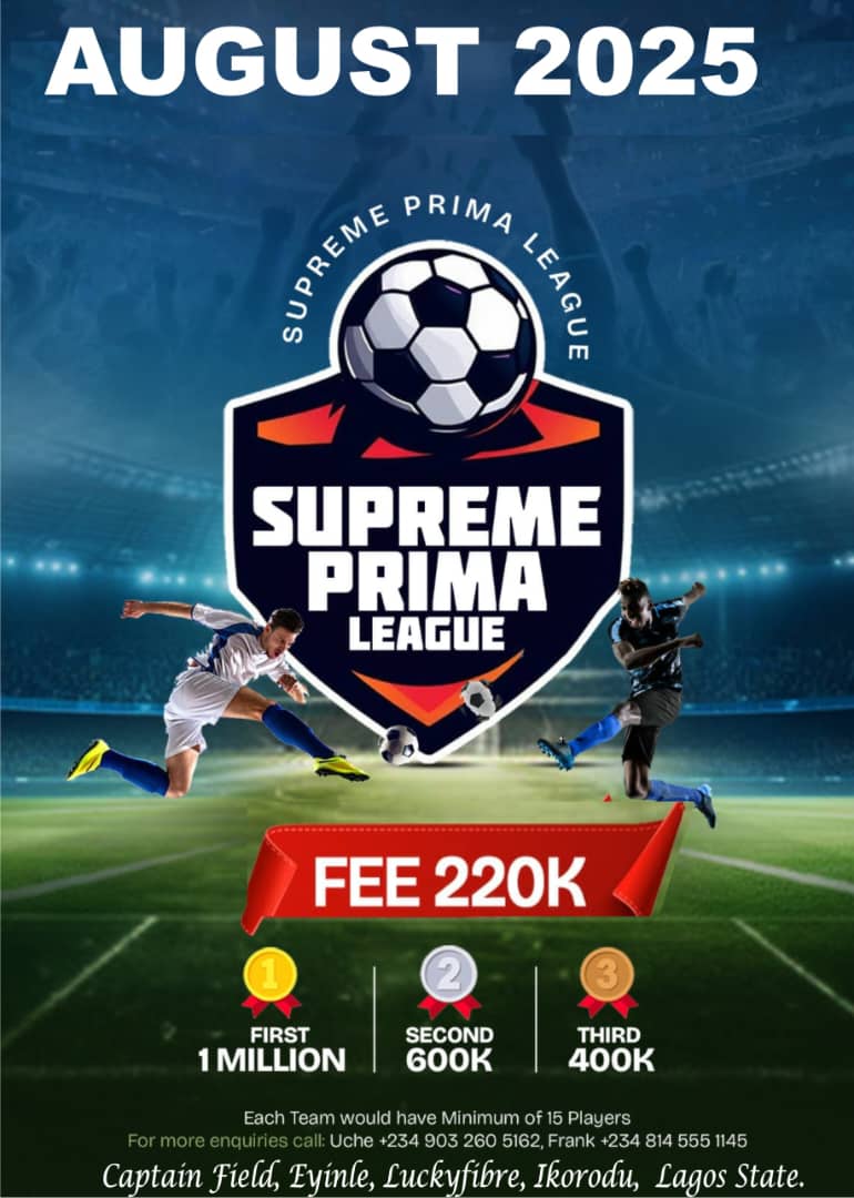 Supreme Prima League tweet media