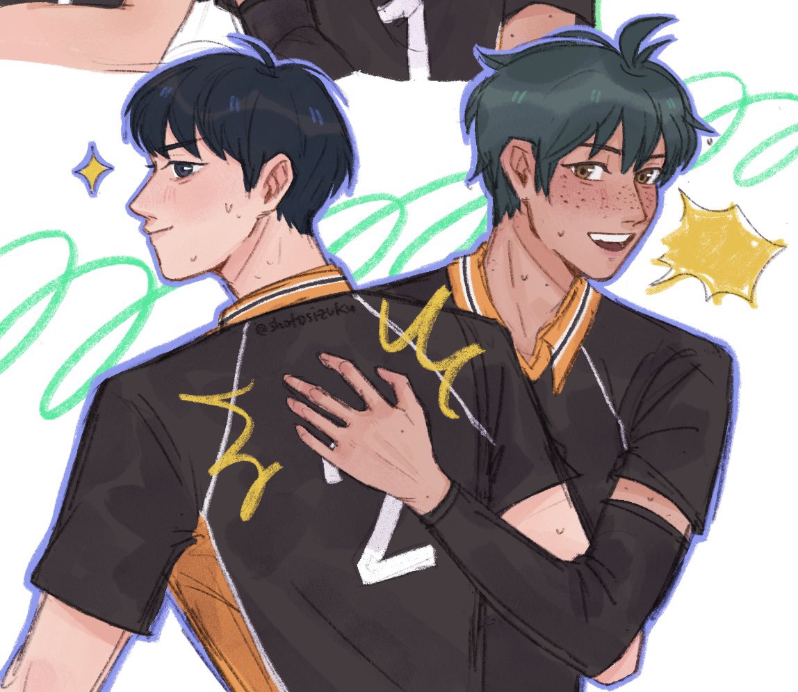 shotosizuku's tweet image. i think we’re ALL vice-captains #haikyuu