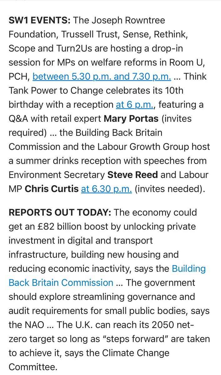 Looking forward to the <a href="/LabourGrowth/">Labour Growth Group</a> and Building Back Britain Commission drinks this evening to mark the launch of a new report looking at how to boost productivity across the U.K.