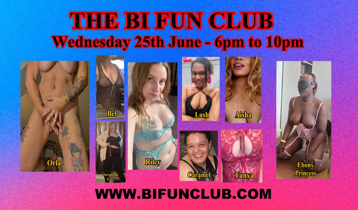 **TONIGHT**
*Wednesday 25th June - From 6pm to 10pm*     

If you are in London this evening and you like both cock and pussy play then why not cum and join us at our  Bi play party.  The party is four hours of non-stop play with a seedy, sexy, sleazy hedonistic and debauched.