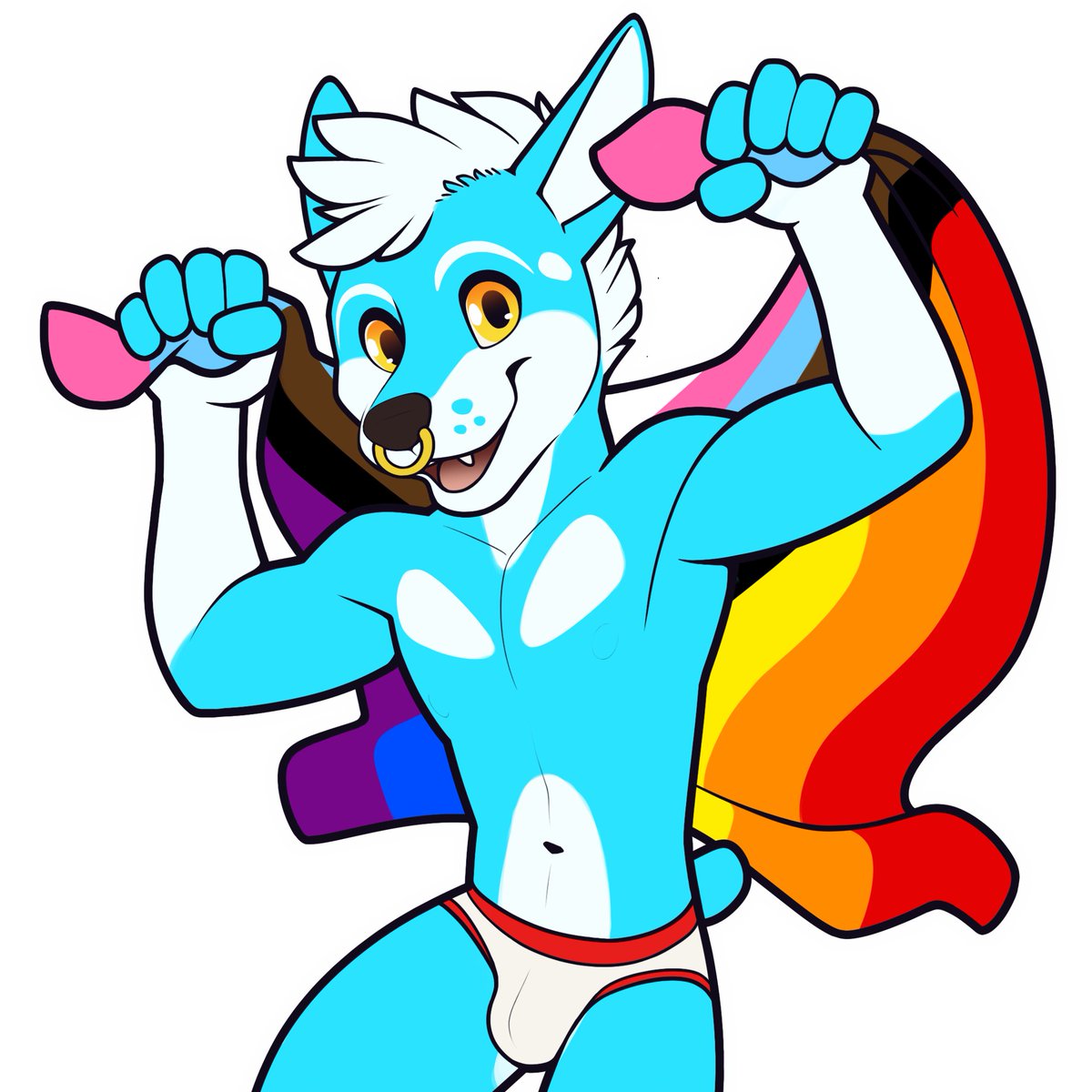 New #PrideMonth  sticker get!

🎨: <a href="/Shiuk/">Shiuk Salamander</a>