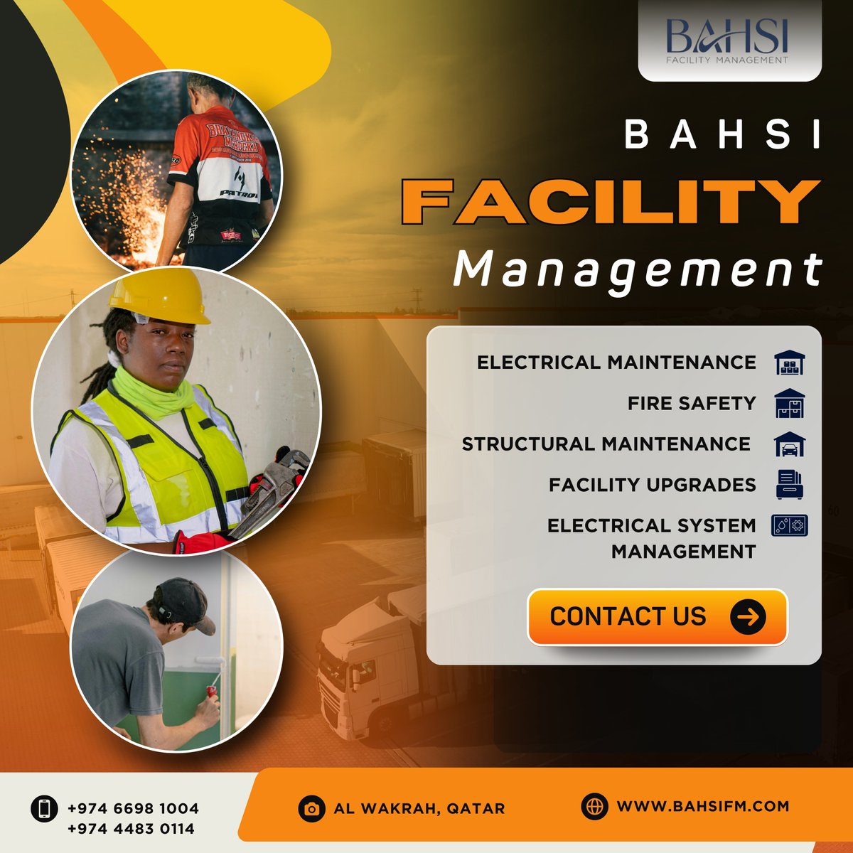Bahsifm's tweet photo. At Bahsi Facility Management, we specialize in delivering top-tier facility solutions—from cleaning and maintenance to seamless manpower support.
Professional. Proactive. Always on point. https://t.co/ESkMcLp3NP