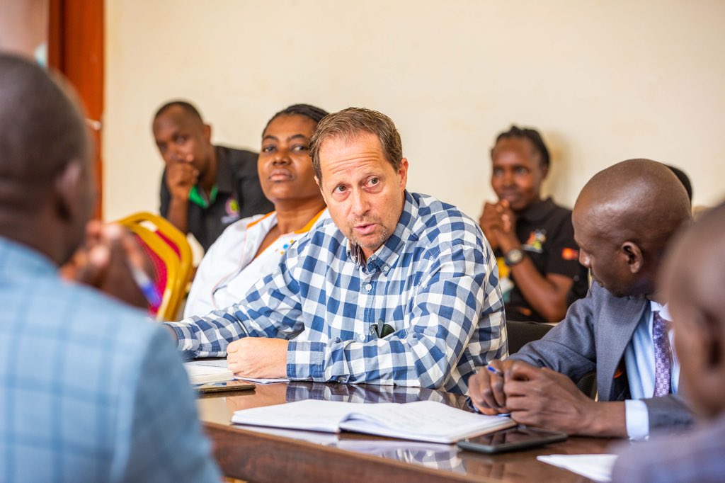 NaguruC's tweet photo. When partnerships meet purpose, change becomes unstoppable.
To strengthen strategic alliances and deepen political ownership of the #SAYProgramme, a high-level donor delegation, @UNFPAUganda, @DKinUganda, @SwedeninUG, and partners paid a courtesy visit to the Office of the President in Lamwo District.
