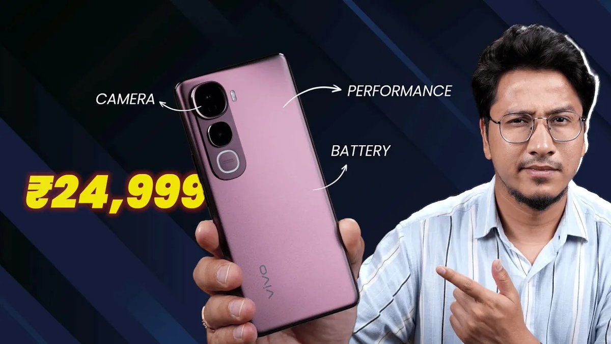 jagranhitech's tweet image. Vivo Y400 Pro Review – Best Phone Under ₹25,000?

Great display, big battery, and solid performance—can the Y400 Pro be your next budget phone? Let’s find out!

youtu.be/FWT_Nt8Mnn4?fe…

#VivoY400Pro #Under25000 #BudgetPhone #TechReview #Smartphone2025 #VivoIndia