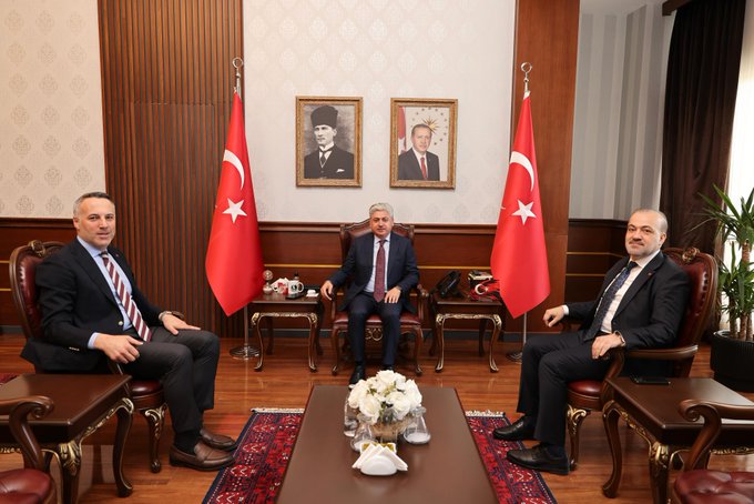 Sakarya Valisi Rahmi Doğan, Protokol Üyelerini Kabul Etti