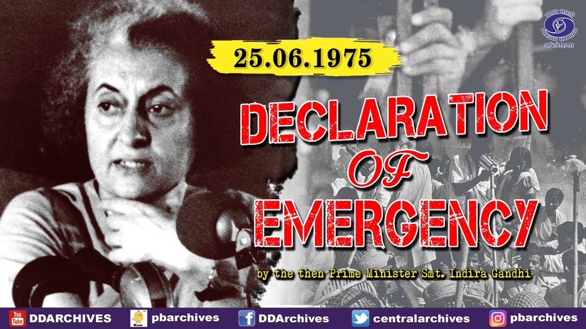 MNageswarRaoIPS's tweet photo. INDIRA GANDHI'S EMERGENCY SAVED INDIA

Honouring Indira Gandhi’s Courageous Legacy:
On this historic 50th anniversary of the Emergency, June 25, 2025, we pay tribute to Indira Gandhi’s fearless leadership in invoking Article 352 of the Indian Constitution to shield India from a perilous cascade of chaos and conspiracy. Her resolute action in 1975, often misunderstood as a blemish on democracy, was a bold and necessary stand to safeguard the nation’s unity, sovereignty, and democratic core. As a steadfast admirer of her strength, determination, and unyielding patriotism, having long defended her legacy—not for ideological allegiance but for her unwavering commitment to India’s survival—this article delves into the historical context, constitutional framework, motivations, and consequences of the Emergency. By peeling back layers of propaganda and selective narratives, it argues that Indira Gandhi’s decisive leadership during one of India’s most critical moments merits celebration, not condemnation, as a testament to her enduring legacy.

The Constitutional Framework - Power, Propriety, and Purpose:
The Indian Constitution anticipates extraordinary circumstances that may endanger the nation’s existence. Part XVIII, encompassing Articles 352 to 360, provides the government with Emergency Powers to address threats to India’s sovereignty, unity, and integrity. Article 352 (as it existed prior to amendment by 44th Constitutional Amendment in 1978), in particular, allows the President to proclaim a National Emergency if the security of India or any part thereof is threatened by war, external aggression, or internal disturbance. These provisions are not mere decorative clauses but robust tools designed to empower the state to act decisively in times of crisis.

The proclamation of the Emergency in 1975 was, on its face, entirely constitutional. It adhered to the legal framework outlined in Article 352, with President Fakhruddin Ali Ahmed issuing the proclamation based on the advice of the Council of Ministers led by Indira Gandhi. The process was transparent, parliamentary approval was sought as required, and the Emergency was formally declared to address what the government described as a grave threat to India’s internal security. Legally, the government was well within its rights to invoke these powers.

However, legality alone does not suffice when evaluating the use of such extraordinary measures. The propriety of the Emergency—its alignment with legitimate purposes and the broader spirit of constitutional governance—must also be scrutinised. Propriety demands that emergency powers be exercised not for personal or partisan gain but to protect the nation’s core interests. Critics argue that the Emergency was a pretext for Indira Gandhi to consolidate power, particularly in light of personal political setbacks. Supporters, however, contend that the decision was driven by a genuine need to counter a multifaceted crisis that threatened to unravel the fabric of the Indian state. To assess this, we must delve into the historical context that precipitated the Emergency.

The Historical Context - A Nation on the Brink:
The early 1970s were a turbulent period in India’s history, marked by a confluence of internal and external challenges that tested the resilience of its democratic institutions. To understand the Emergency, one must first appreciate the complex and volatile environment in which it was declared.

The Aftermath of 1971 - Triumph and Retribution:
Indira Gandhi’s leadership reached its zenith in 1971 with India’s decisive role in the liberation of Bangladesh. The Indo-Pak War of 1971, culminating in the creation of Bangladesh, was a geopolitical triumph that not only showcased India’s military prowess but also reshaped South Asia by dismembering Pakistan. This victory, however, came at a significant cost. Pakistan, humiliated by its defeat, intensified its covert operations against India. The Inter-Services Intelligence (ISI) adopted a strategy of “Bleed India by a Thousand Cuts,” aiming to destabilise the country through proxy warfare, insurgencies, and internal subversion.

Simultaneously, the United States, a Cold War ally of Pakistan, viewed India’s actions with hostility. The Nixon administration, which had tilted heavily toward Pakistan during the 1971 war, was reportedly incensed by India’s defiance and its growing alignment with the Soviet Union. Declassified documents and historical accounts suggest that the Central Intelligence Agency (CIA) may have activated political and social networks within India to weaken Indira Gandhi’s government. While direct evidence of CIA involvement remains elusive, the geopolitical context lends credence to the perception that India faced external pressures aimed at undermining its stability.

Internal Disturbances - A Cascade of Crises:
Between 1971 and 1975, India grappled with a series of internal disturbances that exacerbated its vulnerabilities. The country faced rampant inflation, food shortages, and unemployment, fueling widespread discontent. These economic challenges were compounded by a wave of political and social unrest that appeared, to the government, as orchestrated efforts to paralyse the state.

The JP Movement and Total Revolution: The Jayaprakash Narayan-led JP Movement emerged as a significant challenge to Indira Gandhi’s government. Narayan, a revered freedom fighter educated in the United States, called for “Sampoorna Kranti” (Total Revolution) to overhaul the political system. Supported by opposition parties such as the Bharatiya Lok Dal and the Bharatiya Jan Sangh (the precursor to the Bharatiya Janata Party - BJP, the political arm of the Rashtriya Swayamsevak Sangh - RSS), the movement mobilised students, labour unions, and disaffected groups across the country. While framed as a grassroots uprising against corruption and mis-governance, the movement’s rhetoric and actions—such as calls for civil disobedience—contributed to widespread chaos.

Student and Labor Unrest: In Gujarat, the Navnirman Andolan, a student-led agitation in 1974, protested against corruption and economic mismanagement. The movement forced the resignation of Congress Chief Minister Chimanbhai Patel and led to the imposition of President’s Rule, signalling the fragility of state-level governance. Meanwhile, labour strikes, particularly the 1974 railway strike orchestrated by George Fernandes as President of the All India Railwaymen’s Federation (AIRF), brought the economy to a standstill. The railway strike, lasting 20 days, disrupted supply chains and paralysed transportation, amplifying economic distress. Notably, Jayaprakash Narayan had previously led the AIRF, suggesting a network of coordinated opposition to the government.

Judicial Activism and the Allahabad Verdict: The judiciary, emboldened by landmark cases like Keshavananda Bharati (1973), which established the Basic Structure Doctrine, began asserting its independence by limiting Parliament’s power to amend the Constitution. This judicial activism created tensions with the executive, as opposition parties leveraged court rulings to challenge the government’s authority. The tipping point came on June 12, 1975, when Justice Jagmohanlal Sinha of the Allahabad High Court invalidated Indira Gandhi’s 1971 election victory in Raebareli, citing electoral malpractices. The verdict barred her from holding office for six years, plunging the country into a constitutional crisis. Although the Supreme Court granted a conditional stay on June 24, 1975—and later quashed the verdict entirely on November 7, 1976—the political damage was irreparable.

Threats of Mutiny and Armed Rebellion: The JP Movement escalated its rhetoric in the wake of the Allahabad verdict, with Jayaprakash Narayan openly calling on the military and police to disobey government orders. This incitement to mutiny was unprecedented and posed a direct threat to the state’s authority. The 1973 revolt by the Provincial Armed Constabulary in Uttar Pradesh, which required army intervention to quell, further underscored the vulnerability of India’s internal security apparatus. These developments created a palpable sense of anarchy, with the government perceiving a coordinated assault on its legitimacy.

The External-Internal Nexus:
The Indira Gandhi government believed that these internal disturbances were not merely organic expressions of dissent but part of a broader conspiracy involving foreign actors. The CIA and ISI, it was alleged, were exploiting India’s domestic fault lines to destabilise the country in retaliation for its role in Bangladesh’s creation. While hard evidence of foreign involvement remains elusive, the geopolitical context—Pakistan’s hostility, U.S. antagonism, and India’s strategic alignment with the Soviet Union—lent plausibility to these concerns. The government viewed the JP Movement, labour strikes, and judicial challenges as interconnected elements of a plot to weaken India from within.

The Emergency - A Necessary Response to an Existential Crisis:
Faced with this cascade of crises—economic paralysis, political instability, judicial overreach, and threats of armed disaffection—the Indira Gandhi government argued that decisive action was imperative to safeguard India’s unity and democracy. On June 25, 1975, invoking Article 352, the government declared a National Emergency, citing a “grave crisis” threatening the nation’s security. The proclamation was not an impulsive power grab but a calculated response to a multifaceted assault on the state, which the government believed was orchestrated by both domestic and foreign actors.

The Emergency empowered the government to take extraordinary measures, including the suspension of certain fundamental rights, preventive detention of opposition leaders, and censorship of the press. These steps, while controversial, were aimed at restoring order and preventing further destabilisation. The government argued that the nation’s survival was at stake, and the temporary curtailment of freedoms was a necessary sacrifice to protect the broader democratic framework.

Key Measures and Their Rationale:
Preventive Detention: Under the Maintenance of Internal Security Act (MISA), thousands of opposition leaders, activists, and trouble-makers were detained. The government justified these detentions as necessary to neutralise individuals inciting violence and subversion. Figures like Jayaprakash Narayan and Morarji Desai were among those arrested, as the government believed their actions were fueling anarchy.

Press Censorship: The imposition of press censorship was one of the most criticised aspects of the Emergency. Newspapers were required to submit content for pre-publication review, and critical voices were silenced. The government argued that several media outlets were acting as force-multipliers for subversive elements, with unchecked reports amplifying unrest and spreading propaganda that undermined national stability.

Economic and Administrative Reforms: The Emergency also provided an opportunity to implement reforms aimed at addressing economic challenges. Indira Gandhi’s 20-Point Programme, announced in July 1975, focused on poverty alleviation, rural development, and economic stabilisation. Measures such as price controls, anti-hoarding laws, and land reforms were introduced to restore public confidence and mitigate economic distress.

Discipline and Governance: The Emergency emphasised discipline in public life, with campaigns to improve bureaucratic efficiency, reduce corruption, and enhance public services. While these efforts yielded mixed results, they reflected the government’s intent to use the Emergency as a tool for systemic improvement.

The End of the Emergency - A Testament to Democratic Resilience:
The Emergency lasted 21 months, a relatively brief period in the context of India’s history. On March 21, 1977, Indira Gandhi voluntarily revoked the Emergency and announced general elections, a decision that challenges accusations of dictatorial intent. Had she sought to entrench herself as an authoritarian ruler, she could have prolonged the Emergency indefinitely or manipulated the constitutional framework to subvert democracy. Instead, her decision to call elections reflects a deep commitment to democratic principles and confidence in the judgment of the Indian electorate.

The 1977 elections, however, resulted in a decisive defeat for Indira Gandhi and the Congress Party. The Janata Party, a coalition of opposition groups formed under the mentorship of Jayaprakash Narayan, capitalised on public resentment over the Emergency to secure a landslide victory. This outcome underscored the resilience of India’s democracy, as the electorate exercised its power to hold the government accountable. Indira Gandhi’s willingness to accept defeat and step down further demonstrates her respect for democratic norms, belying claims of authoritarianism.

The Alleged Excesses -Separating Fact from Fiction:
Critics of the Emergency often cite police brutality, forced sterilisations, and censorship as evidence of its authoritarian character. These allegations, while not entirely baseless, require careful scrutiny to distinguish fact from exaggeration.

Police Brutality and Detentions: Reports of police highhandedness and arbitrary detentions during the Emergency are well-documented. Yet, such excesses were not unique to this period Police highhandedness and bureaucratic overreach have been persistent features of Indian governance—before, during, and after the Emergency—regardless of the party in power. The scale of detentions—estimated at over 100,000—has been criticised, but the government argued that these measures targeted individuals actively undermining the state. While abuses undoubtedly occurred, they must be viewed in the context of a broader governance continuum rather than as isolated sins of the Emergency.

Forced Sterilisations: The Emergency’s population control program, particularly the sterilisation campaign led by Sanjay Gandhi, Indira Gandhi’s son, is often cited as a egregious example of overreach. Reports of coercive sterilisations, particularly in rural areas, fueled public outrage. While these incidents were regrettable, they were not a central plank of the Emergency’s agenda but rather an overzealous implementation of a broader population control policy. The backlash against sterilisations was amplified by opposition parties to discredit the government.

Censorship and Media Suppression: Press censorship remains one of the most enduring criticisms of the Emergency. While the restrictions on media freedom were significant, they were justified by the government as necessary to prevent the dissemination of inflammatory content that could exacerbate unrest. The Indian media, even before the Emergency, was not immune to biases and sensationalism, and the government argued that temporary controls were essential to maintain national stability.

Much of the outrage over these alleged excesses was amplified by political opponents and sections of the media, veering into what can be described as “false atrocity propaganda.” The adage “give the dog a bad name and hang it” captures the strategy of those who sought to vilify Indira Gandhi and her government. While abuses of power during the Emergency should not be dismissed, they must be contextualised within the broader challenges of governance and the extraordinary circumstances of the time.

In times of crisis, governments rely on emergency measures to restore stability, a practice accepted at both local and national levels. When law and order spiral out of control, district authorities invoke Section 144 of the Criminal Procedure Code (now Section 163 Bharatiya Nagarik Suraksha Sanhita), imposing curfews that restrict freedoms, empower police to detain agitators, and curb chaos until normalcy returns. These measures, though restrictive, are rarely questioned as essential for public safety. Similarly, the National Emergency of 1975, proclaimed under Article 352 of the Indian Constitution, served as a constitutional curfew on a national scale, designed to quell anarchy, protect unity, and safeguard India’s sovereignty. Yet, while local curfews are met with understanding, the Emergency—executed through impeccable constitutional means—faces relentless condemnation. This glaring inconsistency reveals a selective outrage that ignores the Emergency’s role as a vital shield against national disintegration, exposing the hypocrisy of those who decry it while endorsing analogous measures locally.

The Legacy of the Emergency: A Vilified Necessity
The Emergency of 1975 remains a deeply divisive issue in India’s collective memory. Critics view it as a black spot on Indian democracy, a period when fundamental rights were trampled, and authoritarianism prevailed. Supporters, however, argue that it was a necessary response to an existential crisis that threatened to plunge India into anarchy. The truth, as always, lies in the grey areas between these extremes.

The Emergency was not an act of personal aggrandisement but a constitutional mechanism deployed to protect India’s unity and sovereignty. The crises of the early 1970s—economic distress, political instability, judicial challenges, and external pressures—created a perfect storm that demanded decisive action. Indira Gandhi’s government, faced with the spectre of national disintegration, chose to wield the tools provided by the Constitution to restore order and safeguard democracy.

The voluntary revocation of the Emergency and the subsequent elections of 1977 underscore Indira Gandhi’s commitment to democratic principles. Her decision to face the electorate, despite the risk of defeat, reflects a patriotism and confidence in India’s democratic institutions that her critics often overlook. The excesses of the Emergency, while regrettable, were not unique to this period and must be viewed in the context of India’s broader governance challenges.

A Mischievous Resolution in 2024 - Rewriting History for Political Gain:
On June 26, 2024, the Speaker of the Lok Sabha, Om Birla, introduced a resolution condemning the Emergency of 1975, nearly five decades after the event. This move, driven by the RSS-BJP-Modi government, reeks of petty political motives and an attempt to rewrite history for partisan gain. Had the Indira Gandhi government not acted decisively in 1975, India could have descended into anarchy, witnessed the collapse of its democracy, or faced territorial dismemberment. The concerted animosity of Pakistan and the United States, determined to punish India for its role in Bangladesh’s creation, posed a real and present danger to the nation’s survival.

The Churchillian adage, “When the war of the giants is over, the wars of the pygmies will begin,” aptly captures the sinister intent behind this resolution. By raking up the Emergency, the RSS-BJP-Modi government aims to divert public attention from its own governance failures. This resolution is not merely a historical misjudgement but an anti-national act that undermines India’s resilience and the sacrifices made to protect its unity. I denounce the anti-India motives of those who endorsed this resolution, which strikes at the heart of India’s democratic legacy.

Conclusion - Reclaiming the Narrative:
The Emergency of 1975 was neither a black spot nor an unmitigated triumph but a complex and necessary response to an unprecedented crisis. Indira Gandhi, a leader of unparalleled resolve, navigated India through one of its darkest hours, using the constitutional tools at her disposal to protect the nation’s sovereignty and integrity. Though regrettable, the excesses of the Emergency were not its defining feature but rather a reflection of the challenges inherent in governing a diverse nation using colonial administrative systems.

As India reflects on its democratic journey, it is imperative to move beyond polarised narratives and recognise the Emergency for what it was: a bold and constitutionally valid act to safeguard the nation. Indira Gandhi’s legacy, far from being tarnished, should be celebrated for its courage, patriotism, and unwavering commitment to India’s unity and democracy.