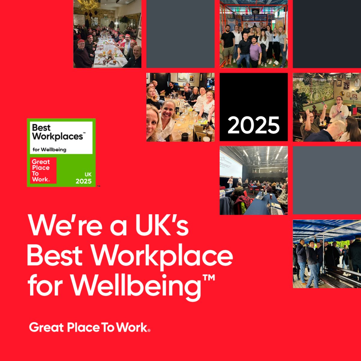 We’re excited to share that Consultant Connect is ranked among the UK’s Best Workplaces for Wellbeing™ 2025 by Great Place to Work®!🎉 Huge thanks to our incredible team for their honest feedback that made this achievement possible 🙌

Find out more: bit.ly/43mUbUK