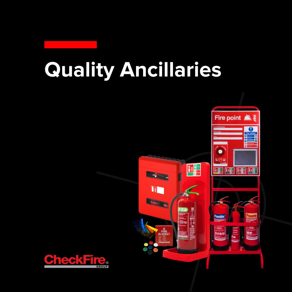 We stock a range of durable Commander Cabinets, photoluminescent Fire Safety Signs, and practical Fire Extinguisher Stands, as well as key items for engineers to carry out their work. Including gauge dots, pull-tite seals, and more checkfire.co.uk