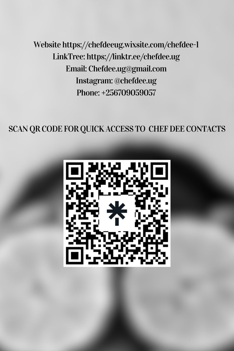 abdb1318's tweet image. 🚨Chef Dee Alert🚨
Be in charge of your menu by:
📌 Checking the service package
📌Curating your desired menu
📌 Confirming service dates and payments
📌Save up to 25% over the next 25 days
25 for 25🥁💃💃
Reach out to @DonnaMudondo on +256709059057 for more details.