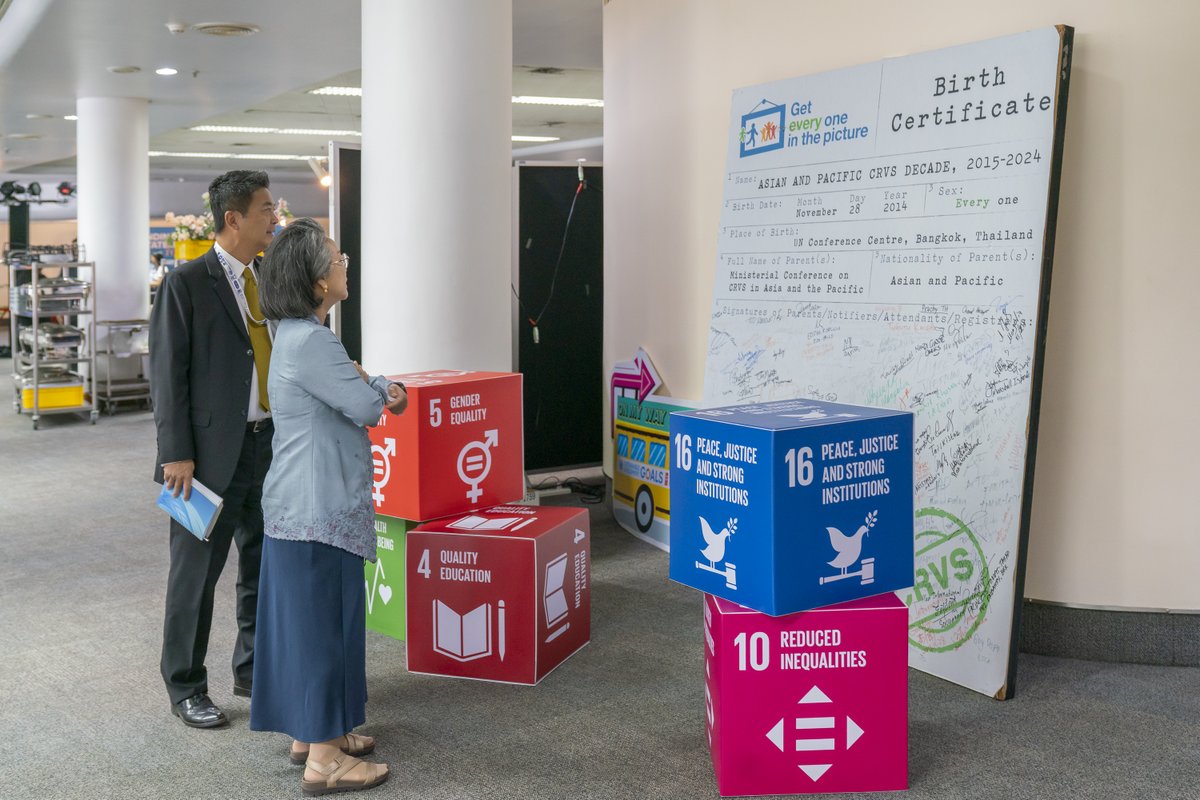 UN_Armida's tweet image. The #CRVS exhibition showcases innovation, results and partnerships, from digital tools and community-led solutions to powerful stories of human resilience.
This is how #AsiaPacific is building inclusive systems that leave no one behind.
#GetEveryOneInThePicture