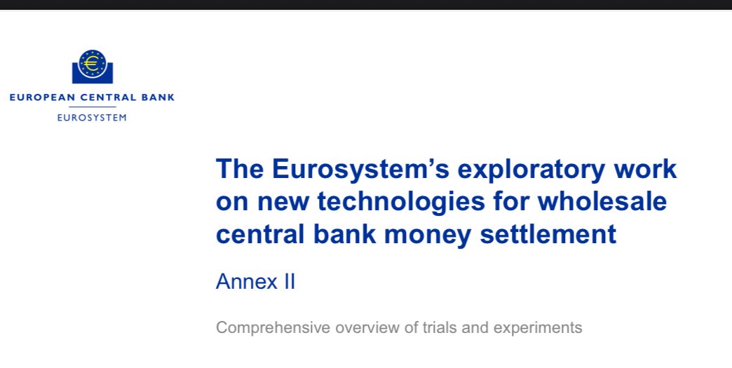 The European Central Bank DL3S is a #XRP technology Platform 

Being Tested by the EU 

Development by the Bank of France 

#Ripple