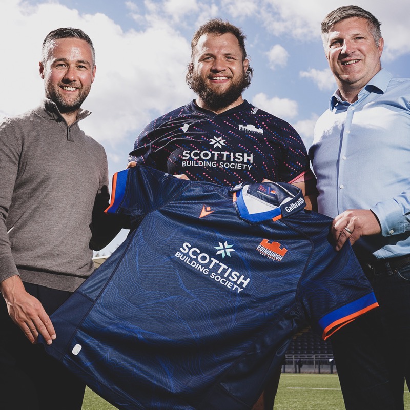 EdinburghRugby's tweet photo. Edinburgh Rugby is proud to announce a two-year partnership with British Heart Foundation Scotland, making them our Official Heart Health Charity Partner ❤️

To champion this important cause, @BHFScotland have chosen Pierre Schoeman as their sponsored player for 2025/26 🤝