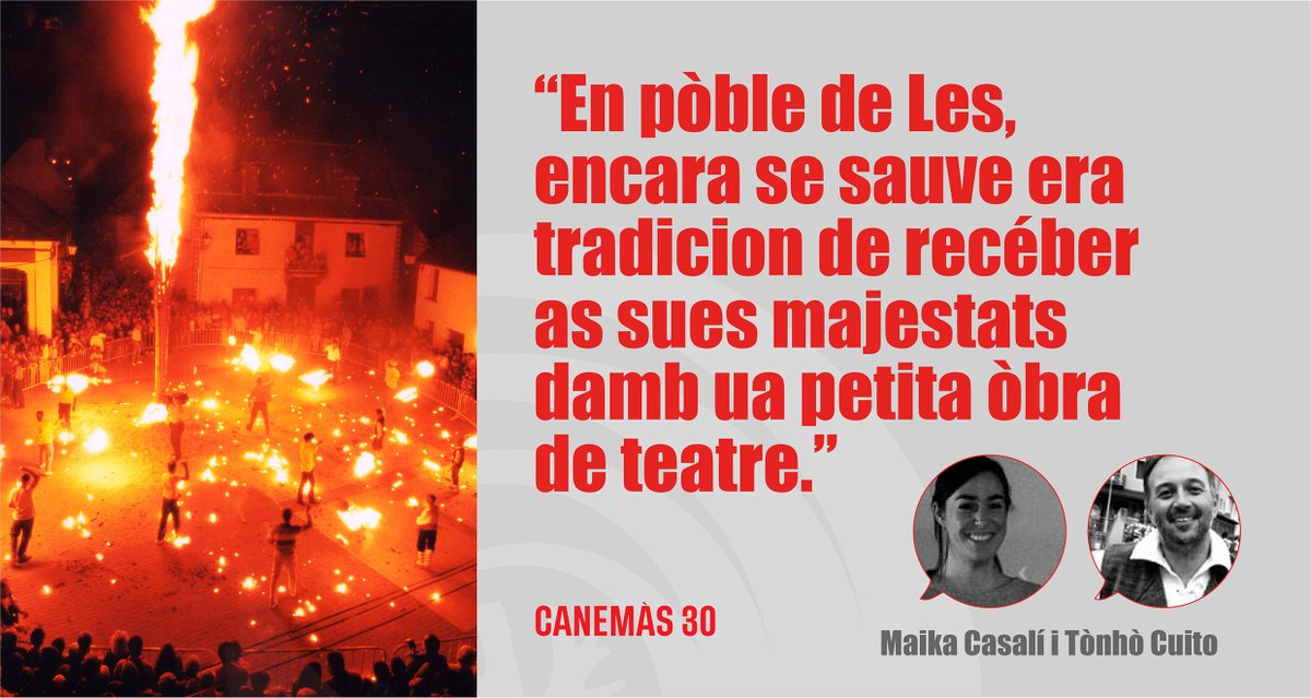 Ens de l'Associacionisme Cultural Català (@ensassoc) on Twitter photo ⛰️En el #Canemàs30, Maika Casalí i Tònhò Cuito ens proposen descobrir el calendari festiu a la Vall d’Aran.
😍Fes-te subscriptor de la revista: canemas@ens.cat
📕Vint articles i dos dossiers cada any per només 20 € ⛰️En el #Canemàs30, Maika Casalí i Tònhò Cuito ens proposen descobrir el calendari festiu a la Vall d’Aran.
😍Fes-te subscriptor de la revista: canemas@ens.cat
📕Vint articles i dos dossiers cada any per només 20 €