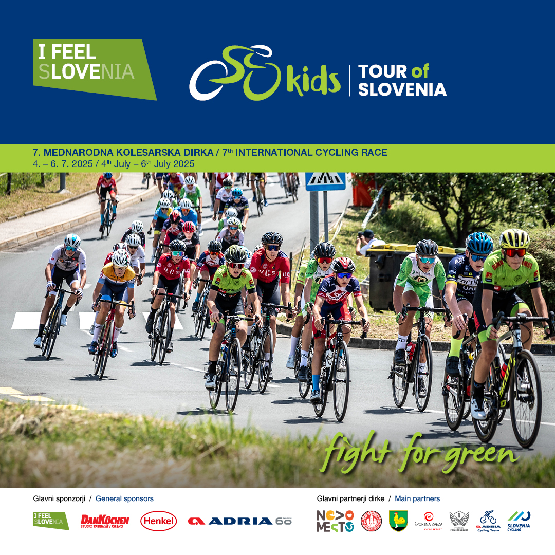 AMcyclingteam's tweet photo. 7. mednarodna kolesarska dirka I FEEL SLOVENIA - KIDS TOUR OF SLOVENIA, 4. - 6. 7. 2025👉https://t.co/M0HjgPgJyj @SloveniaInfo @kolesarskazveza #ifeelslovenia https://t.co/QYl4ngQVRw