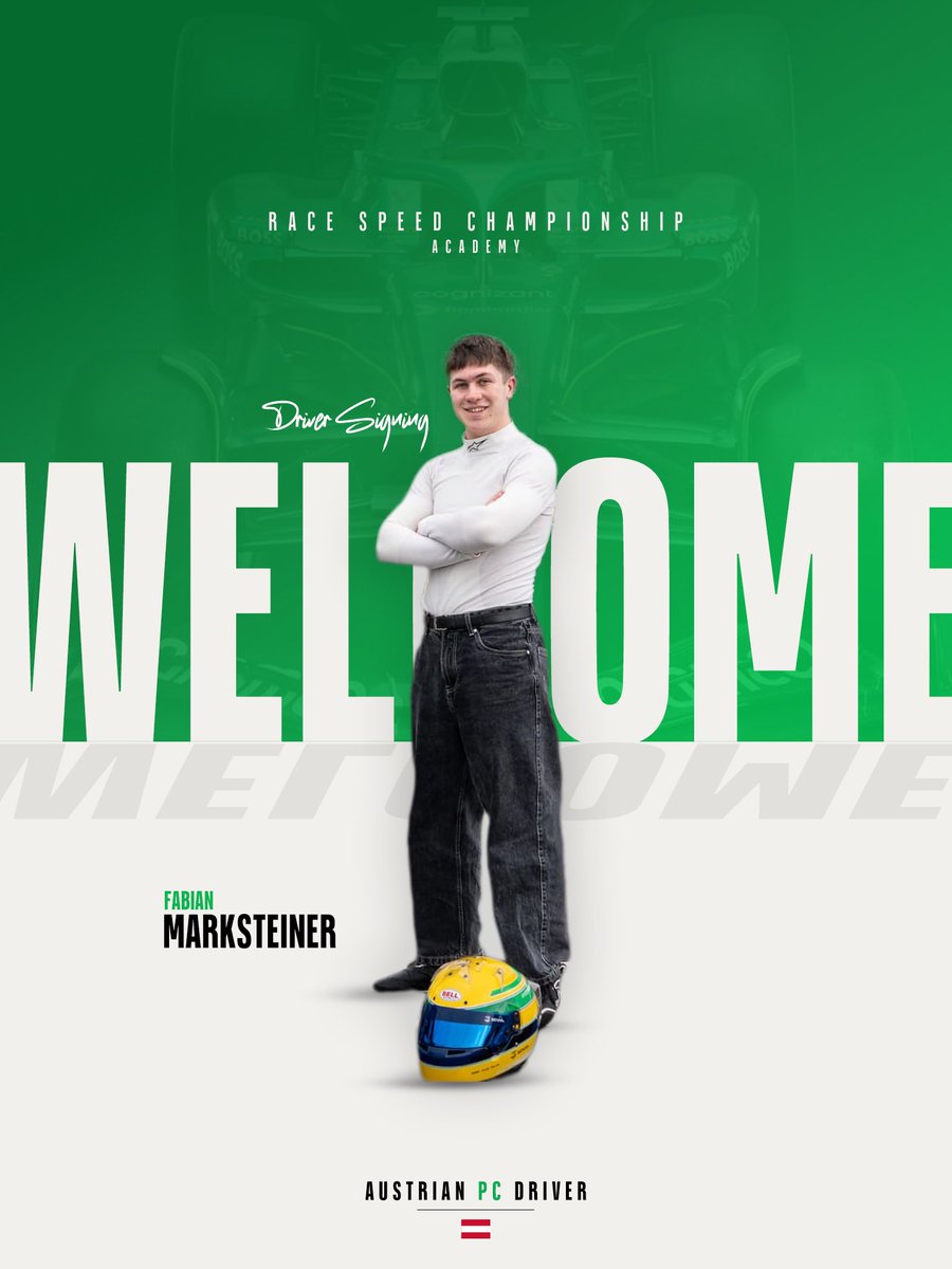 RSC_Esport (@rsc_esport) on Twitter photo โ๏ธ Driver Signing โข <a href="/FabiMarksteiner/">Fabian Marksteiner</a> ๐ฆ๐น
We welcome Fabian to the RSC PC Academy.
Fabian is making a return to driving after racing for ET8 and ABS.
Welcome Fabian ๐ โ๏ธ Driver Signing โข <a href="/FabiMarksteiner/">Fabian Marksteiner</a> ๐ฆ๐น
We welcome Fabian to the RSC PC Academy.
Fabian is making a return to driving after racing for ET8 and ABS.
Welcome Fabian ๐