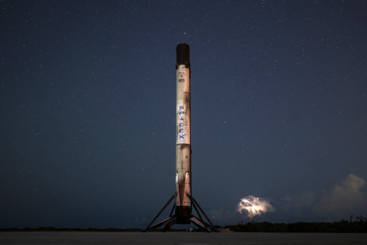 SpaceX (@spacex) on Twitter photo Falcon 9 lands at LZ-1 after launching <a href="/Axiom_Space/">Axiom Space</a>'s fourth mission to the <a href="/Space_Station/">International Space Station</a> Falcon 9 lands at LZ-1 after launching <a href="/Axiom_Space/">Axiom Space</a>'s fourth mission to the <a href="/Space_Station/">International Space Station</a>