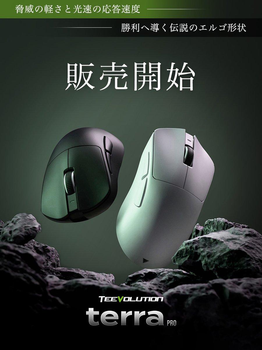 Teevolution Terra Pro White 8k ドングル付き