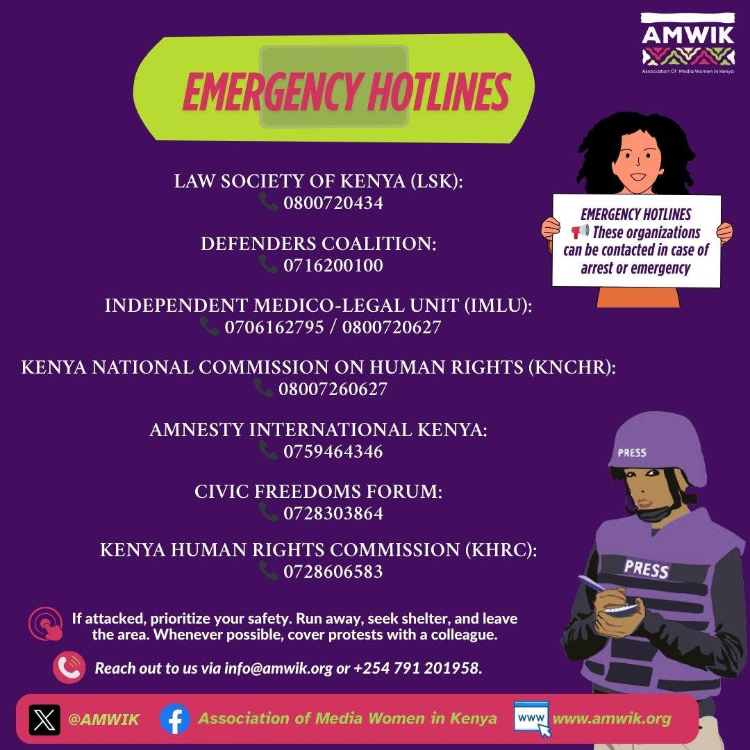 As a journalist, it's crucial to know your rights. Your safety is your first priority — protect yourself and those around you. secure your devices and footage, and keep emergency hotlines close in case of arrest, injury, or threats. Your safety isn't optional—it's essential.  For