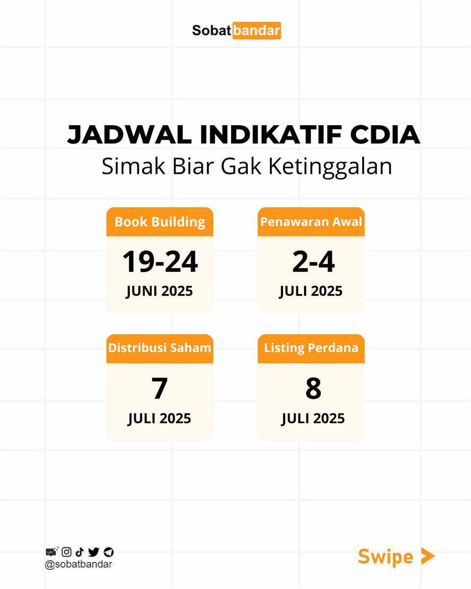 SobatBandar's tweet image. Unboxing IPO $CDIA yang mau pesen better baca dulu, sob‼️