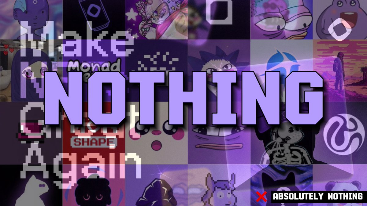 Medusa (@medusa_apple) on Twitter photo First 1000 wallets, the new replies with wallets or nad domains will not get:
โ Chog WL
โ Mondana WL
โ Chogstar WL
โ Monshape WL
โ Spikynads WL
โ Blench WL
โ Daks WL 
Youโll just get nothing.
drop your addy and claim your glorious reward: absolutely nothing. 
??hr โฑ๏ธ First 1000 wallets, the new replies with wallets or nad domains will not get:
โ Chog WL
โ Mondana WL
โ Chogstar WL
โ Monshape WL
โ Spikynads WL
โ Blench WL
โ Daks WL 
Youโll just get nothing.
drop your addy and claim your glorious reward: absolutely nothing. 
??hr โฑ๏ธ