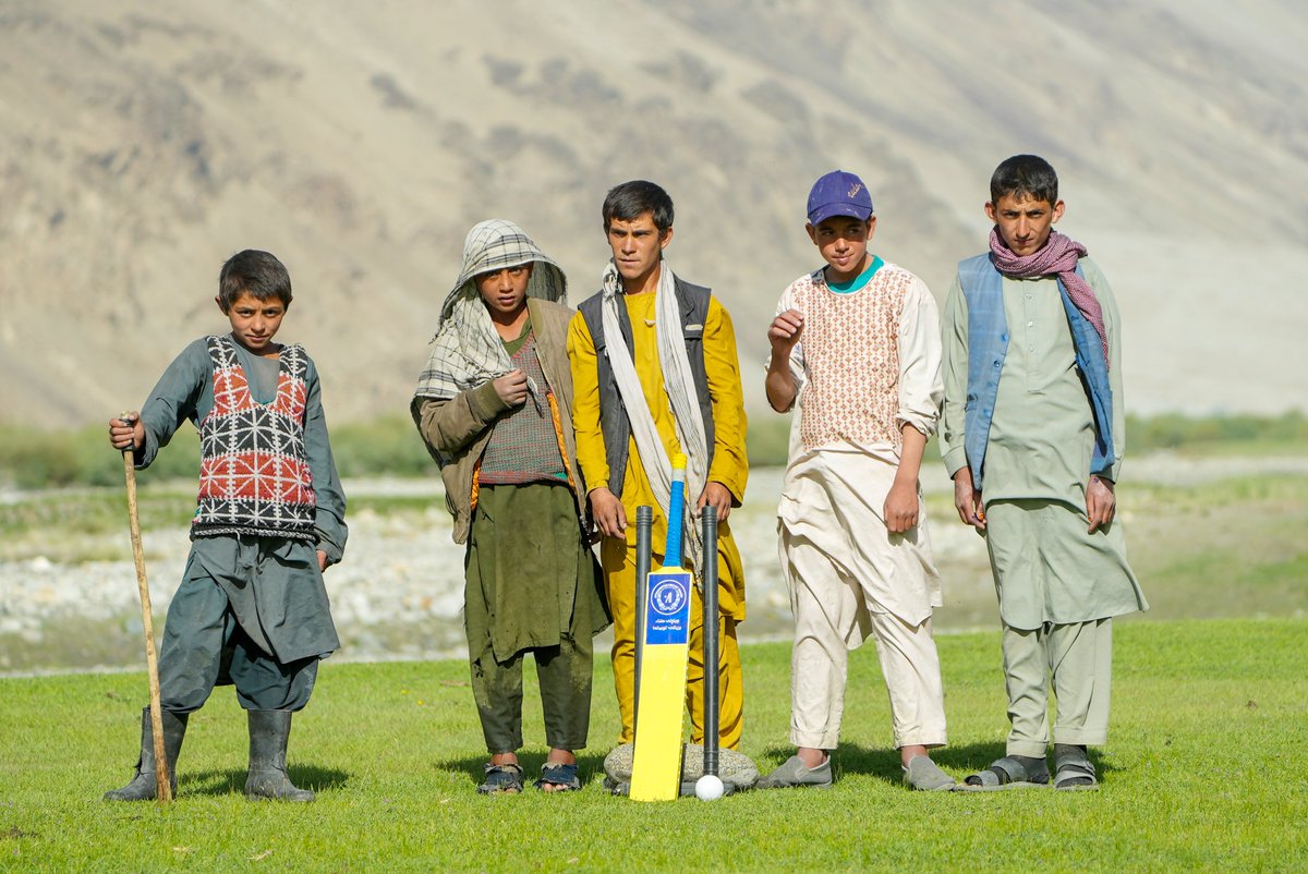 ICC (@icc) on Twitter photo Children play cricket in Afghanistan’s Wakhan Corridor ahead of the National T20 Cup taking place in the remote region 👏🇦🇫
📸: <a href="/ACBofficials/">Afghanistan Cricket Board</a> Children play cricket in Afghanistan’s Wakhan Corridor ahead of the National T20 Cup taking place in the remote region 👏🇦🇫
📸: <a href="/ACBofficials/">Afghanistan Cricket Board</a>