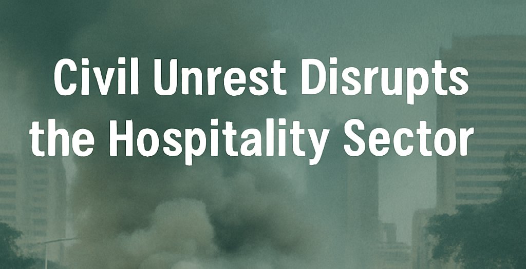 HConsultKE's tweet photo. Political unrest affects tourism. 

This open-access paper hits close to home, especially now. Read it here: https://t.co/UjcVLRGLoM
#HkCVoices #HospitalityKenya #TourismTrends #SiriNiNumbers https://t.co/AjMTpeL7HN