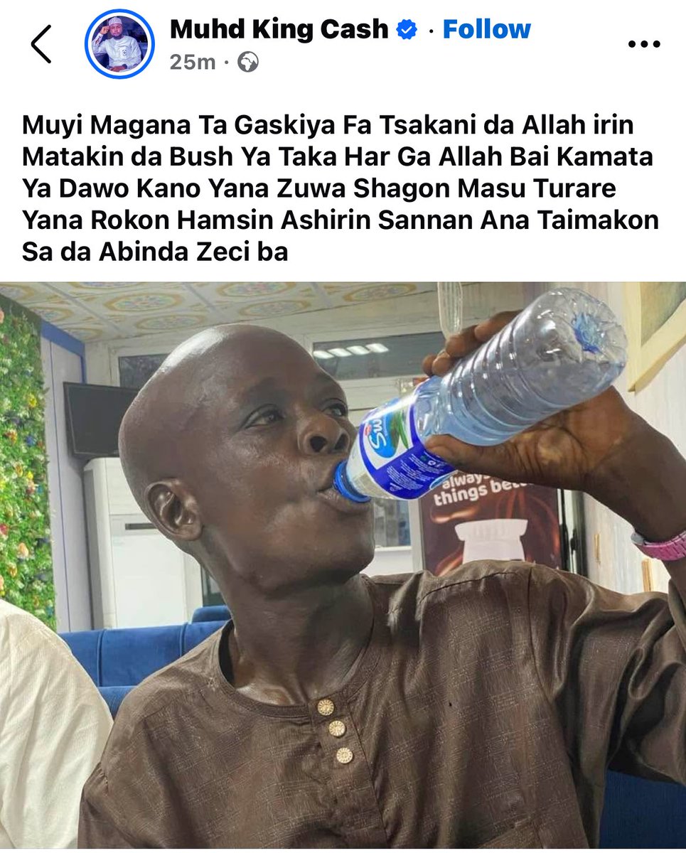 Wai menene gaskiar lamarin ne?

Dagaske Umar Bush ya dawo Kano bakin shaguna?