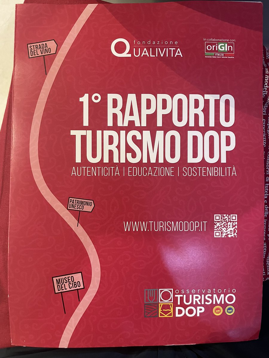 paolodecastro's tweet image. 📍Oggi a Roma ho aperto i lavori del 1° #RapportoTurismoDOP 🇮🇹
Un nuovo modello turistico identitario che unisce cultura, paesaggio e prodotti #DOP #IGP
Un’opportunità strategica per i territori, le comunità e il sistema Paese.
@Qualivita @origin_italia @Treccani @masaf_social