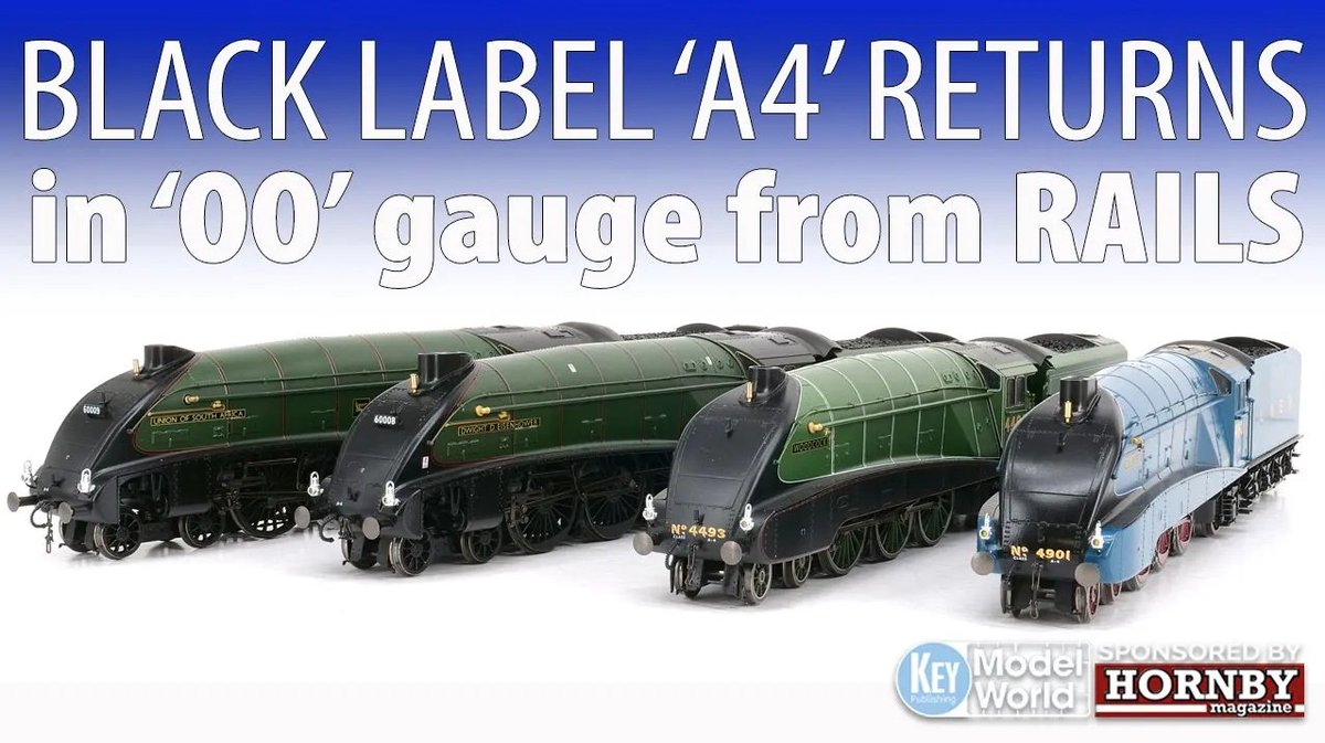Dapol’s Black Label ‘A4’ 4-6-2 is back with Rails of Sheffield. Ben Church assesses the re-released ‘Streak’ and outlines some of the improvements made to the new wave. Get our full review in words, pictures and video here: keymodelworld.com/article/black-…