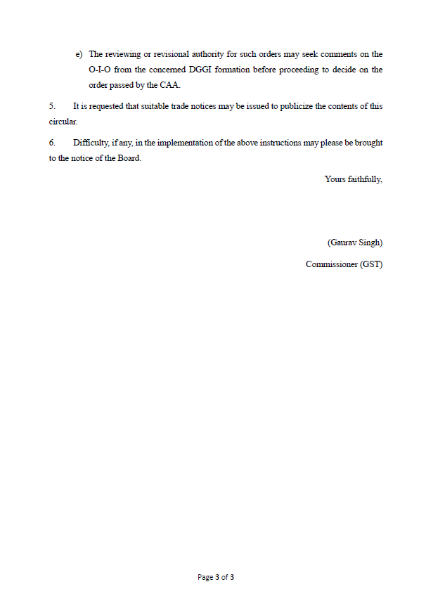 krajprakash's tweet image. #CBIC clarifies Review, Revision &amp;amp; Appeal procedure for CAA orders on DGGI SCNs
✅ Review/Revision: Jurisdictional Commissioner
✅ Appeals: Concerned Commissioner (Appeals)
✅ Dept Representation: Jurisdictional Commissioner
✅ DGGI comments may be sought
#GSTCircular 250/07/2025
